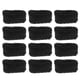 thumbnail image 1 of 12 coleteros elásticos sin costuras para el pelo, con aros anchos, accesorios para el cabello para mujeres y niñas., 1 of 7