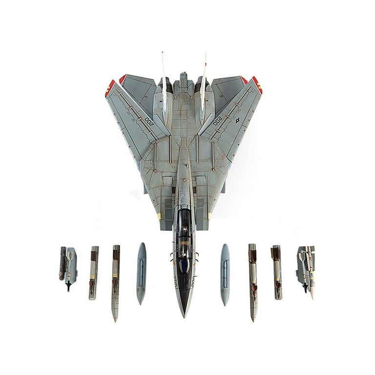 1:72 Scale Diecast | F-14A Tomcat U.S. Navy VF-14 Tophatters, 80th