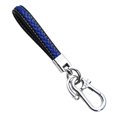 thumbnail image 2 of SmartBy Modern Braided Microfiber Faux Leather Lanyard Car Keychain Black Buckle DIY Car Key Ring Fashion Accessories, 2 of 7