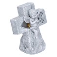 thumbnail image 1 of Estatua de ángel Diseño hueco Aspecto lindo Escultura de natividad ligera de resina respetuosa con el medio ambiente para regalos de decoración (SCS-RC083-B), 1 of 5