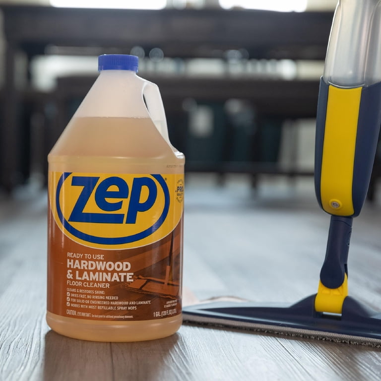 Zep Pro-Grade Hardwood & Laminate Floor Cleaner, Restores Shine (1