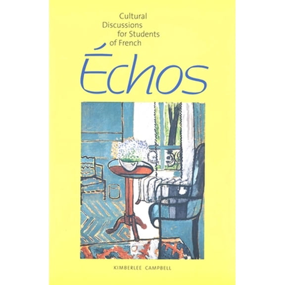 Pre-Owned chos: Cultural Discussions for Students of French (Paperback) 0300098030 9780300098037