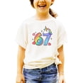thumbnail image 2 of I Was 6 Now I'm 7 Unicorn Birthday Shirt for Girls Rainbow Magical 7th Birthday Tee for Kids Adults Natural Shirt Youth Large, 2 of 8