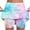 Multicolor, variant on Jacenvly New Skirt with Shorts Women Fashion Women's Color Mid-Waist Skirt Pants Sports Shorts Bottoming Skirt Pants Comfortable Multicolor