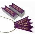 thumbnail image 3 of Inkdotpot Real Gold Foil Hugs & Kisses From The Wedding Tags Favor Hang Paper Tags 100 Pieces, 3 of 6