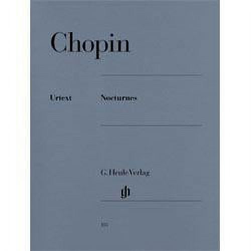 G. Henle Verlag Nocturnes By Chopin / Zimmermann