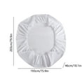 thumbnail image 3 of Amzcrzy Bed Sheet Water Proof Bed Hats Mattress Cover Protective Cover Polyester Tpu Water Proof Breathable Machine Washable Easy Drying Bedspread & Coverlet Sets Bedding Bedding Comforter Sets, 3 of 7