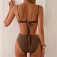 thumbnail image 5 of Gamivast Swim Suits for Women Bikini Sets Push up Two Pieces High Waisted Swimwear High Waisted Bottom Pool Party Retro Bathing Suits Tropical Holiday, 5 of 6