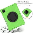thumbnail image 5 of Dteck Kids Case for iPad Pro 11 inch 4th 3rd 2nd Gen,iPad Air 5th 4th Gen 10.9" Shockproof EVA Case 360° Rotating Stand Hand Grip Cover with Shoulder Strap for iPad Pro 11 2022/2021/2020/2018,Green, 5 of 7
