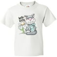 thumbnail image 3 of Inktastic Hello Kitty Cat Youth T-Shirt, 3 of 5