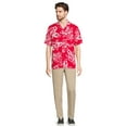 thumbnail image 3 of George Men’s Printed Short Sleeve Button Down Shirt, 3 of 5