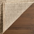 thumbnail image 3 of nuLOOM Eldora Contemporary Checkered Jute Area Rug, 5' x 8', Beige, 3 of 9