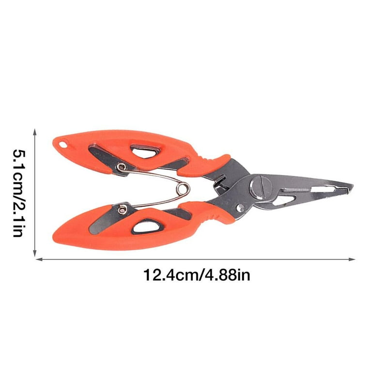 Leking Fishing Pliers Fishing Tackle Pliers with Tungsten Steel Braid  Cutters Fishing Tool for Split Ring Hook Remover Crimping Tool and Line  Cutter polite 