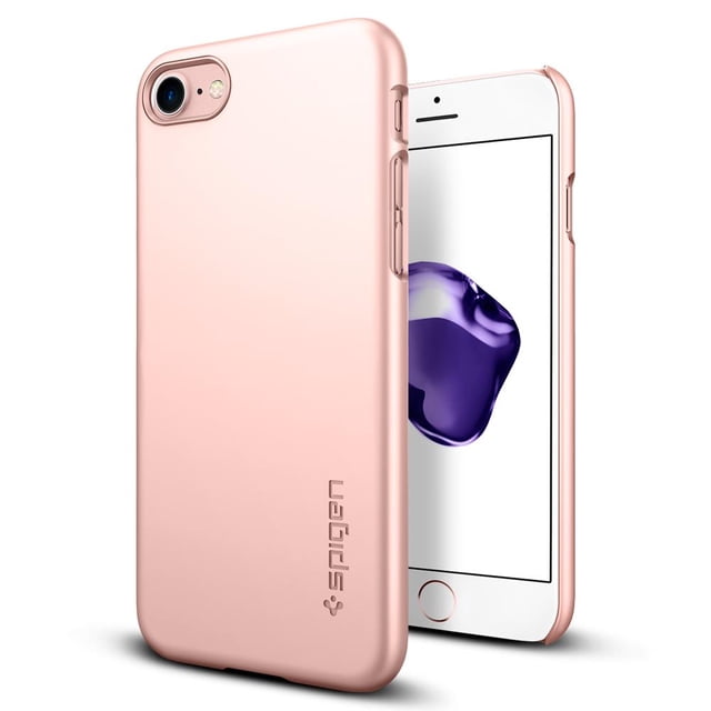 Funda Thin Fit Spigen para iPhone 7 | 8 | SE 2020 Rose Gold