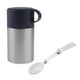 thumbnail image 1 of Tarro de comida con aislamiento Baoblaze plegable acero inoxidable negro, 1 of 8