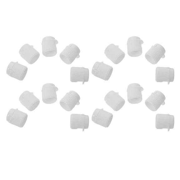 20pcs Plastic Toothpaste Caps with Dispensing Cap for Travel Toothpaste Cover