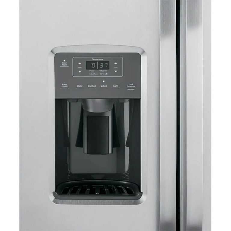 Ge 25.3 side by side refrigerator deals