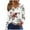 White, variant on Fashion Fall Saving Long Sleeve Blouses for Women Fall T Shirts for Women Trendy Fitted Pullover Fall Tshirts for Women Cheap My Order My Items