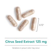 Nutricology Citrus Seed Extract Supplement - Grapefruit Seed Extract 250mg, Supports Metabolic Function, Vegetarian Capsules - 150 Count