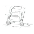 thumbnail image 4 of Feit Electric Pro Series LED 24W Plug-in Foldable Work Light  5000K Daylight Brightness 2000 Lumen, 4 of 7