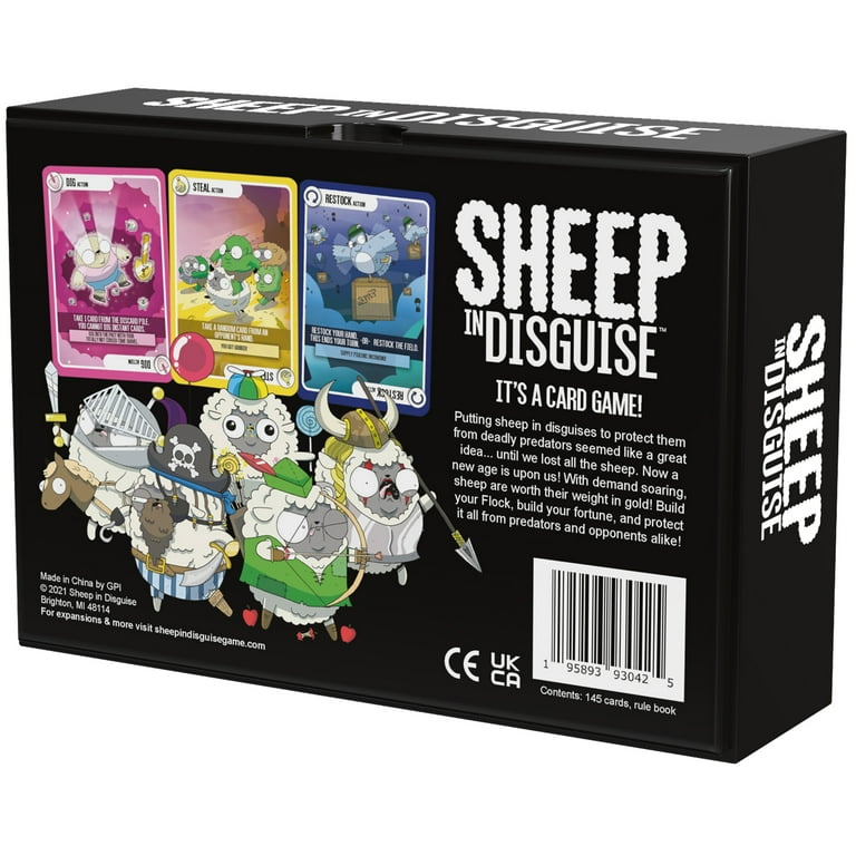 Sheep in Disguise - The Original Core Game, Card Game Packed Full