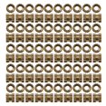 thumbnail image 2 of Écrous Encastrés Ronds Filetés Moletés pour Cylindre en Laiton M2 x 3 mm 200 Pcs, 2 of 8