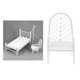 thumbnail image 5 of Conjunto de muebles y accesorios para el hogar para dormitorio de muñeca Blythe a escala 1/16 Silla Blanca, 5 of 9