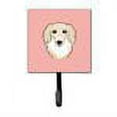 thumbnail image 2 of Carolines Treasures Checkerboard Pink Longhair Creme Dachshund Leash or Key Holder 7Hx4.25W multicolor, 2 of 2