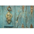 thumbnail image 2 of Paulson, Don 24x17 White Modern Wood Framed Museum Art Print Titled - Mexico, San Miguel de Allende Detail of doorway, 2 of 4