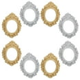 thumbnail image 4 of SHISUYAN 8 Pcs Cadres Photo Rétro Petits Cadres Accessoires Cadre d'Affichage de Bijoux en Résine Décorations, 4 of 9
