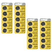 Toshiba CR2016 3 Volt Lithium Coin Battery (4 Packs of 5)
