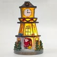 thumbnail image 4 of BinKFF Christmas Village Sets-Christmas Decorations,LED Lighted Christmas Village Houses with Figurines, Christmas Village Collection Indoor Room Decor - Collectible Buildings, 4 of 8