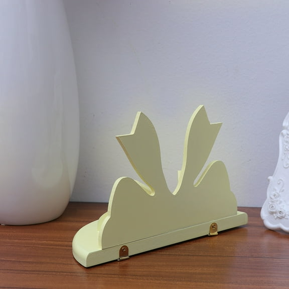 HOOWIFFY Wall Decor Racks Storage Shelf Wood Wall Mountable Kids Room Decoration 1Set