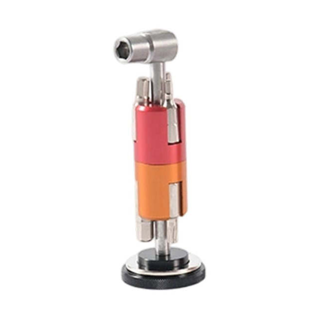 Light weight Cycling Repair Tool Portable Cycle Repairing Fix Kits Tool Mountain Bike Chain Rivet Wrench Repair Tool Red