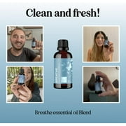 Breathe Easy Mint & Eucalyptus Essential Oil Blend - Calming Sleep Essential Oil for Diffuser - Maple Holistics Peppermint & Tea Tree Essential Oils for Home Aromatherapy
