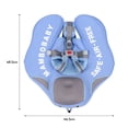 thumbnail image 3 of Flotador de natación Entrenador de natación para piscina con flotador para bebé no inflable para bebés de 3 a 24 meses TOMSHOO Flotador de natación, 3 of 7