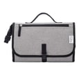 thumbnail image 1 of Cambiador para bebés Comfy Cubs, impermeable, estación de viaje, gris, 1 of 7