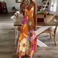 thumbnail image 3 of Nostalgic Vintage Floral Fine Art Sleeveless Dress Summer Dress Woman 2025, 3 of 7