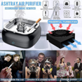 thumbnail image 5 of 4000mah Electric Ashtray Air Purifier 8 Million Negative Ion Smoke Free Air Purifier High quality, 5 of 5