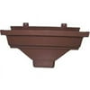 Genova Products Inc Gutter Drop Outlet 3X4In Brown AB104CK
