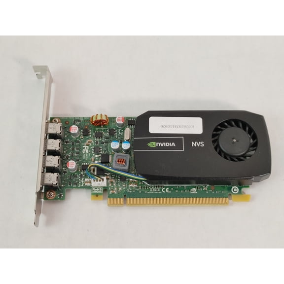 Pre-Owned NVIDIA Quadro NVS 510 2 GB DDR3 PCI Express 2.0 x16 Desktop Video Card (Good)