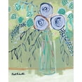 thumbnail image 2 of Roberts, Kait 15x18 White Modern Wood Framed Museum Art Print Titled - The Flower Lady, 2 of 4