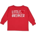 thumbnail image 3 of Inktastic Little Heartbreaker with Arrow Boys or Girls Long Sleeve Toddler T-Shirt, 3 of 5