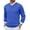 Royal Blue, variant on COOFANDY Men Casual V Neck Sweater Ribbed Knit Slim Fit Long Sleeve Pullover Top