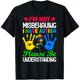 thumbnail image 1 of Playera para Mujer con Diseño de Rompecabezas y Frase 'Tengo Autismo' - Concienciación sobre el Autismo Niños y Niñas, 1 of 7