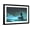 Black Frame, variant on Art.com Man Rowing a Boat in the Sea under Beautiful Sky with Stars,Illustration Painting Stretched Canvas Print Wall Art by Tithi Luadthong, 36" x 24"