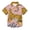 Hand Drawn Leopard, variant on Small Short Sleeve Button Down Shirts Hand Drawn Leopard Casual Shirt 3-10 Years
