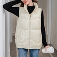 thumbnail image 2 of Vedolay Womens Parkas Outwear Ladies Overcoats Casual Thicken Coats White,3XL, 2 of 4