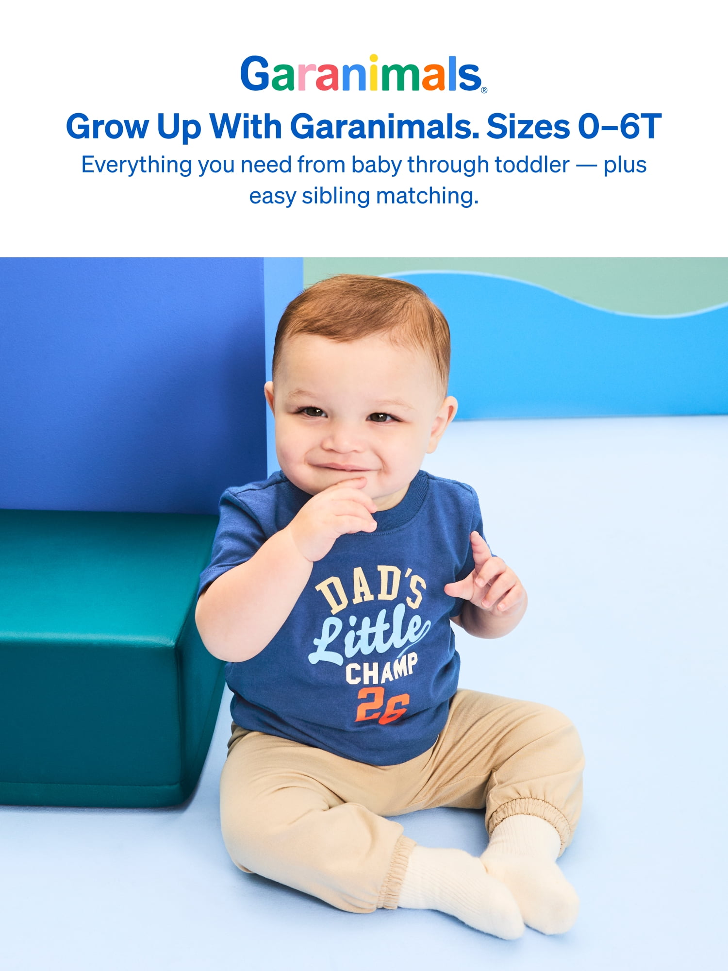 Garanimals Baby & Toddler Boys Shirts, Single & 3-Pack, Sizes 0-6T