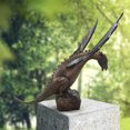 thumbnail image 1 of Decorativa Resina Water Spray Dragon Escultura Fire Breathing Dragon Waterscape (L), 1 of 4